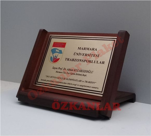 Ahşap Plaket KOD: AP 6