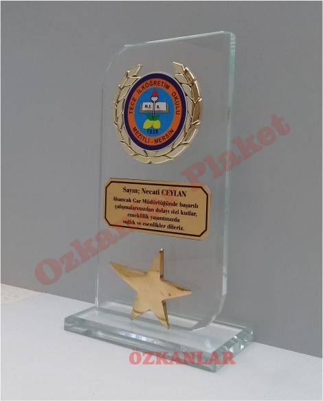 Kristal Plaket KOD: KP 38