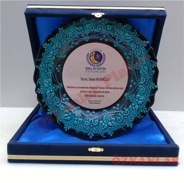 Çini Tabak Plaket KOD: ÇT 1