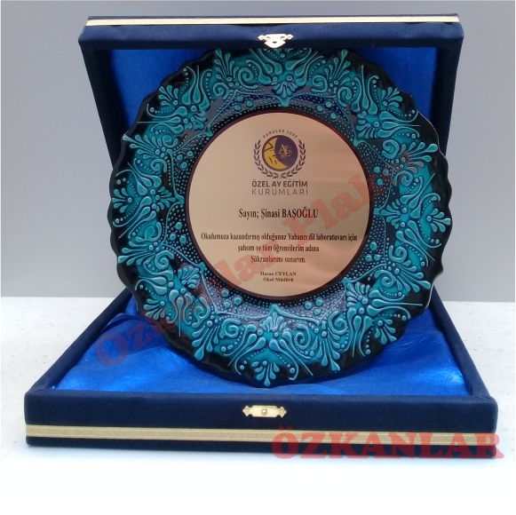 Çini Tabak Plaket KOD: ÇT 2