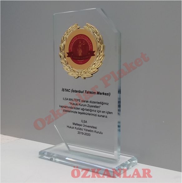 Kristal Plaket KOD: KP 24