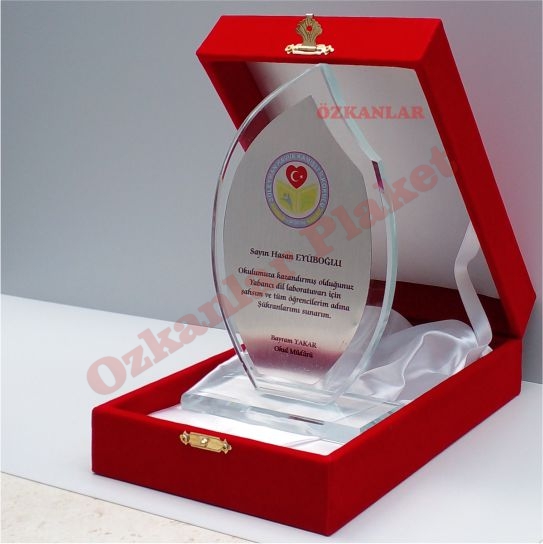 Kristal Plaket KOD: KP 2