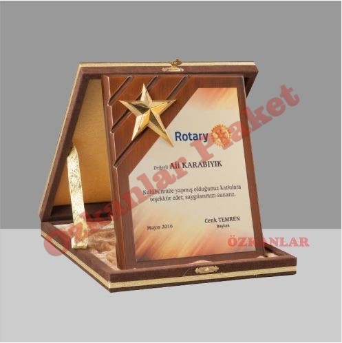  Kristal Plaket KOD: ys85