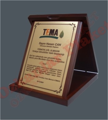 Ahşap Plaket KOD: AP 1 