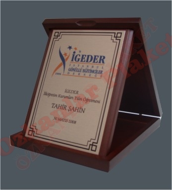 Ahşap Plaket KOD: AP 3